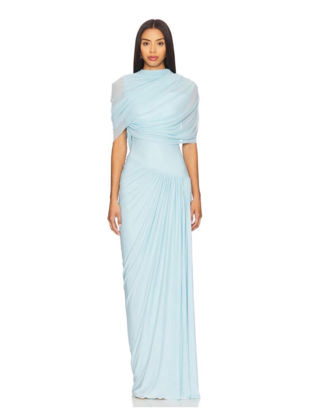 Deme by Gabriella Jasmine Dress Blue NWT Large